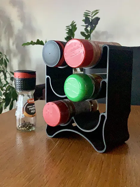 Kệ Sắp Xếp Hũ Gia Vị (Spice Jar Organizer) - Image 1