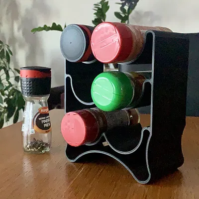 Kệ Sắp Xếp Hũ Gia Vị (Spice Jar Organizer)