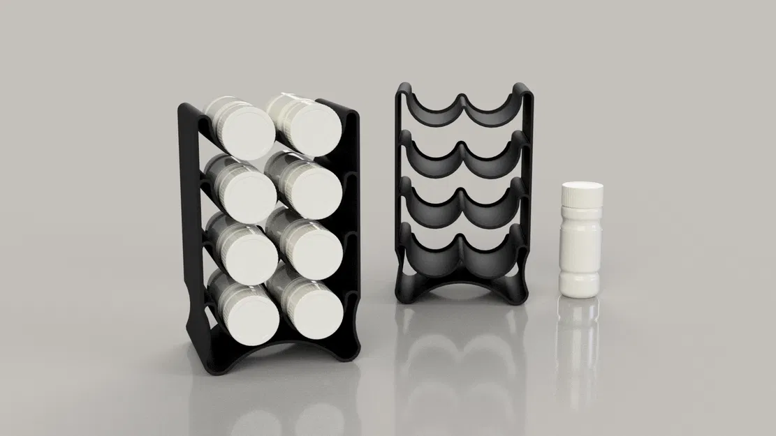 Kệ Sắp Xếp Hũ Gia Vị (Spice Jar Organizer) - Image 2