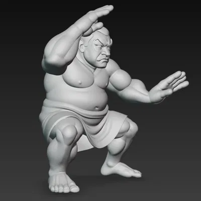 Mô hình 3D E.Honda