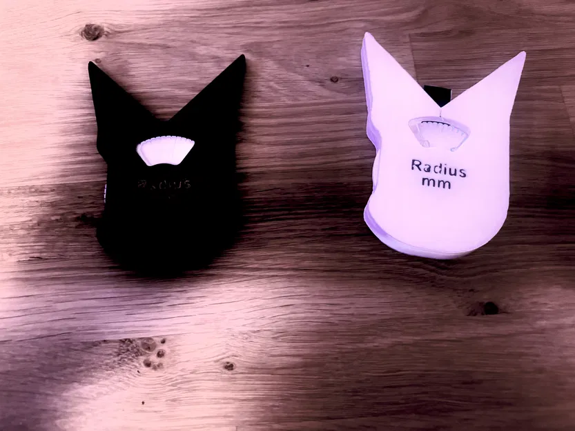 Thước đo bán kính Radius Gauge mk2 (remix) - Image 1