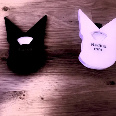 Thước đo bán kính Radius Gauge mk2 (remix)