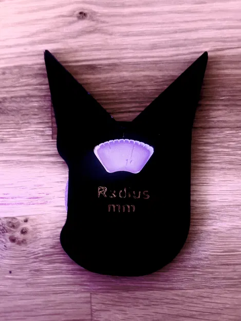 Thước đo bán kính Radius Gauge mk2 (remix) - Image 2