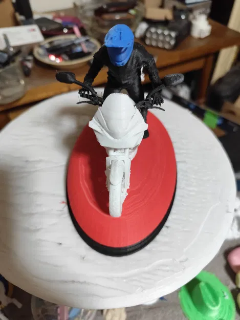 Model biker – tay lái mô hình đi kèm Honda Transalp 750 - Image 4