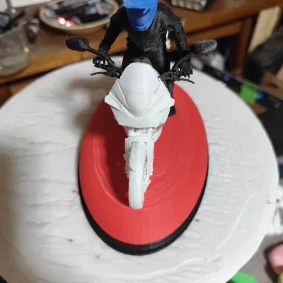 Model biker – tay lái mô hình đi kèm Honda Transalp 750