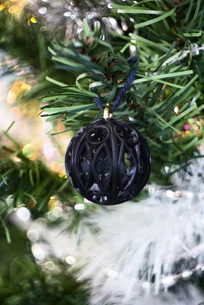 Ornament Giáng Sinh Phong Cách Gothic - Image 1