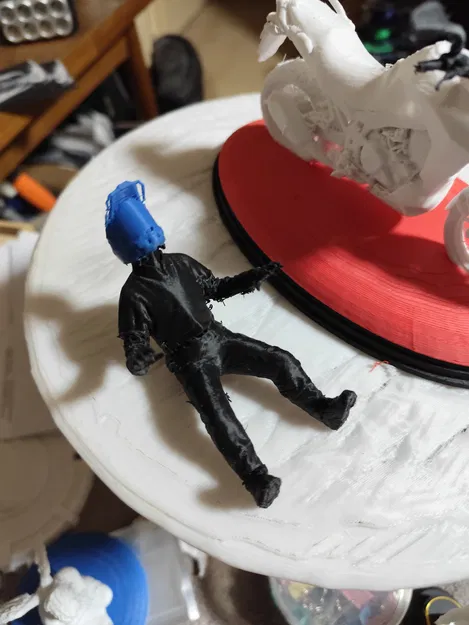 Model biker – tay lái mô hình đi kèm Honda Transalp 750 - Image 7