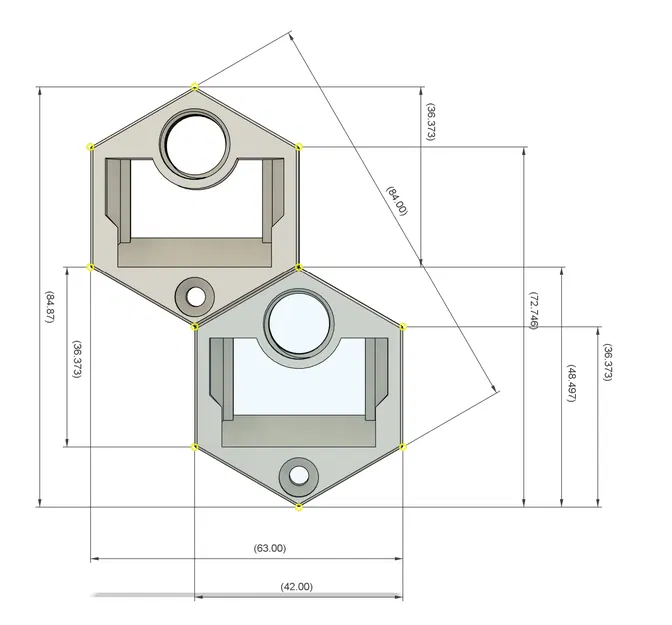 GOEWS – Greatly Over Engineered Wall System (hệ tường mô-đun tương thích Gridfinity) - Image 5