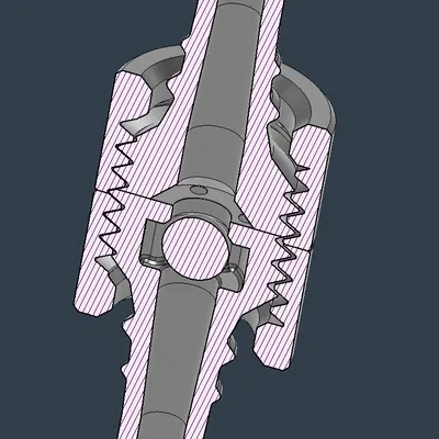 Van một chiều bi 3/16 cho bình bơm xà phòng (Soap Dispenser 3/16 Ball Check Valve)