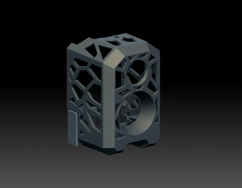 Cover toolhead SV08 MKL dạng skeletonized (kèm ngàm BTT Eddy) - Image 1