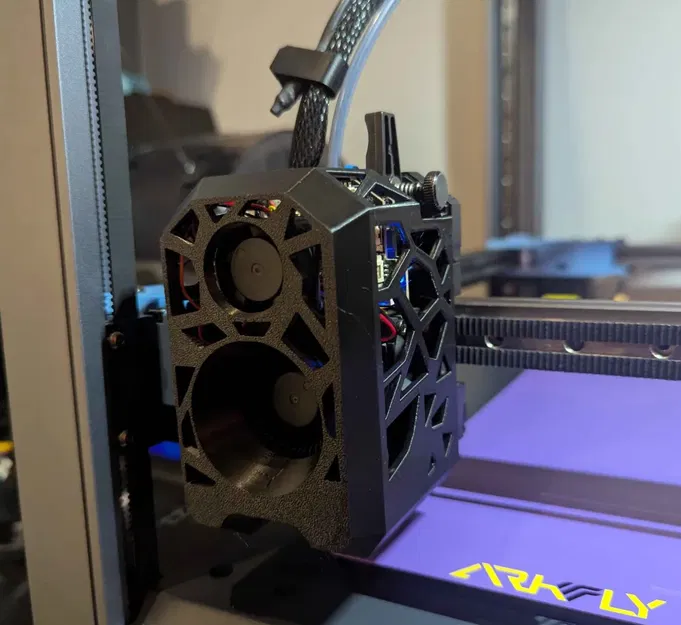 Cover toolhead SV08 MKL dạng skeletonized (kèm ngàm BTT Eddy) - Image 2