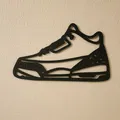 Jordan III (3) Wall Art – Tranh treo tường sneaker Retro III - Thumbnail 4