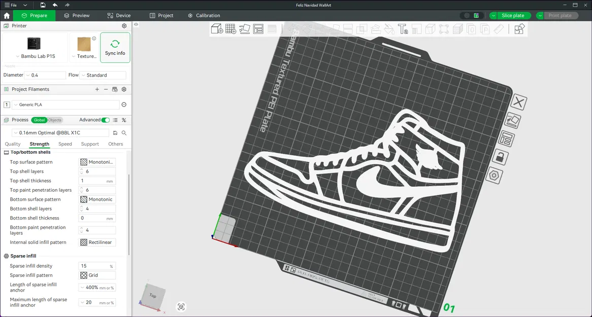 Tranh Treo Tường Jordan I (1) Wall Art - Image 2