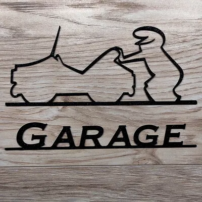 Móc treo cửa gara hài hước – La Linea Balum 154