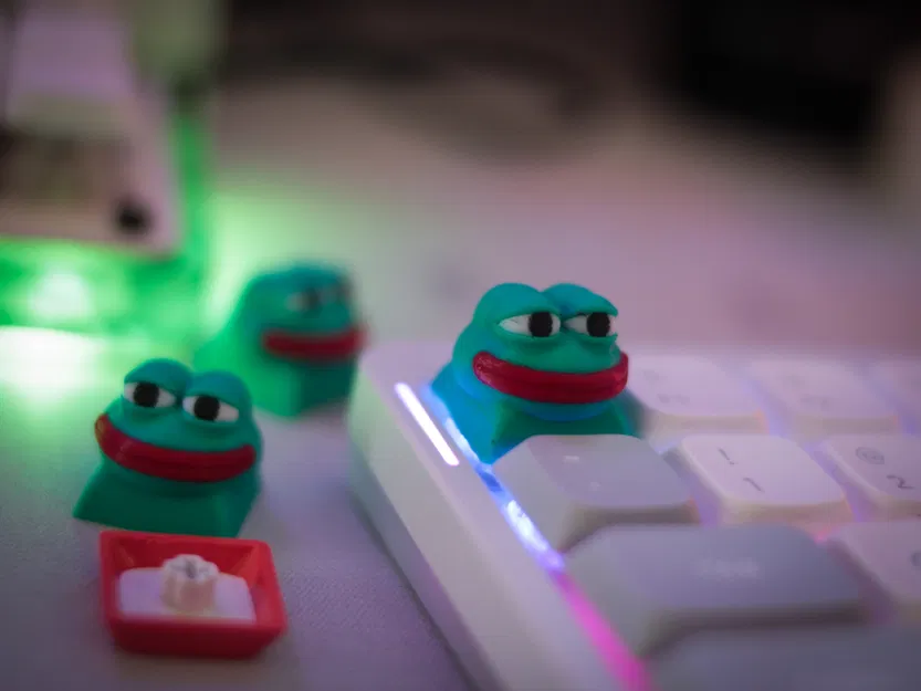 Keycap Pepe the Frog cho switch MX (multicolor 3MF) - Image 3
