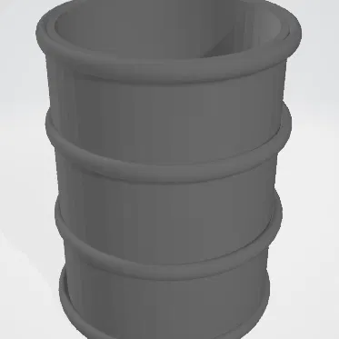 Ống cắm bút dạng thùng (Dùng làm gì cũng được)