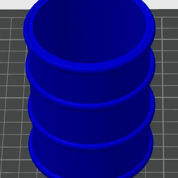 Ống cắm bút dạng thùng (Dùng làm gì cũng được)