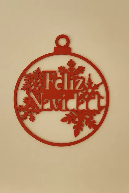 Ornament Treo Tường “Feliz Navidad” - Image 1