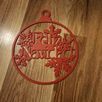 Ornament Treo Tường “Feliz Navidad”