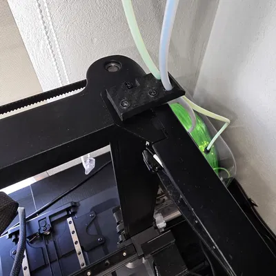 Ender 3 V3 KE: gá cuộn filament 2 bên kèm Creality LED light bar