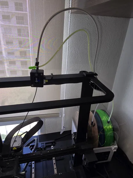 Ender 3 V3 KE: gá cuộn filament 2 bên kèm Creality LED light bar - Image 3