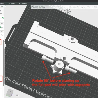 Kẹp giữ phẳng cho MFT: Shaper Origin Flush MFT Hold-Down Clamps