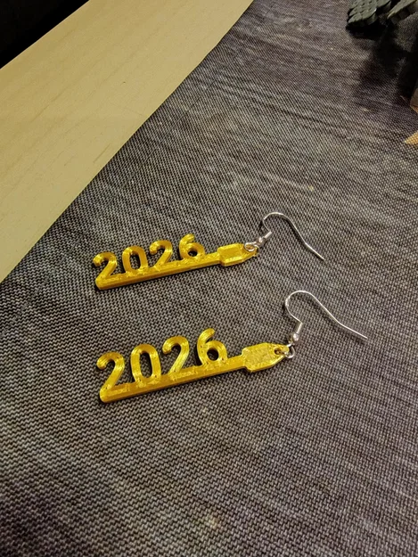 Ohrring 2026 (Earring) – Bông tai 2026 - Image 1