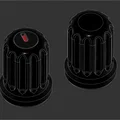 Núm vặn trục D 6mm (6mm D shaft knob) - Thumbnail 1