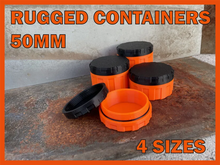 Bộ Hộp Rugged Container 50mm (4 Món) - Image 1