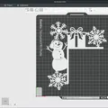 Góc Cửa Người Tuyết + Bông Tuyết (SnowMan + Snowflake Door Corner) - Thumbnail 4