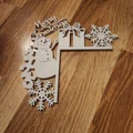 2025 Snowman DoorCorner – Trang trí góc cửa Người Tuyết - Thumbnail 1