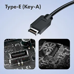 Nắp che khay 3.5" gắn USB-C và 2x USB-A - Image 5
