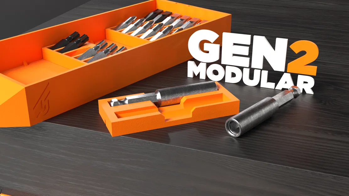 Insert ngăn kéo GEN2 cho Hex Bit Extender (GEN2 Hex Bit Extender Drawer Insert) - Image 1