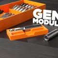 Insert ngăn kéo GEN2 cho Hex Bit Extender (GEN2 Hex Bit Extender Drawer Insert) - Thumbnail 1