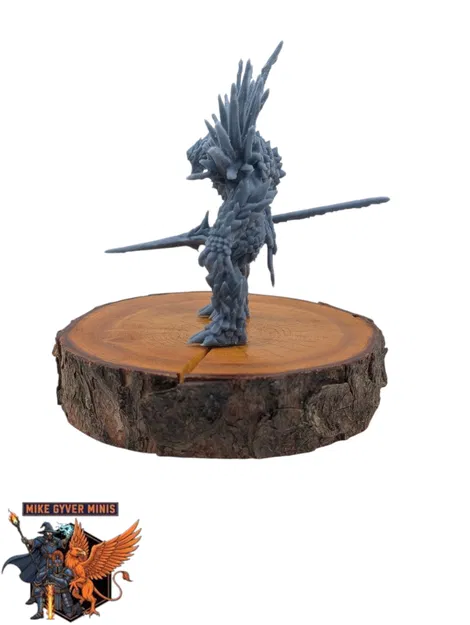 Ice Elemental - MGM Print-Ready Mini - Image 2