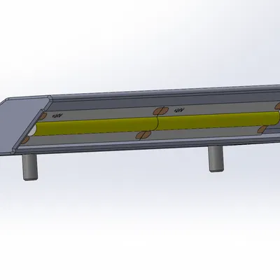 Giá đỡ LED strip 10mm cho Voron V0