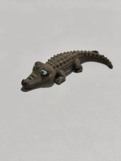 Móc Khóa Cá Sấu “Mắt To” (Big Eyes Crocodile Keychain) - Image 5
