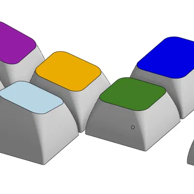 MX Keycap tilted - silakka54 - remixed