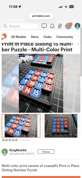 Trò chơi xếp số trượt (Slider number puzzle) - Image 1