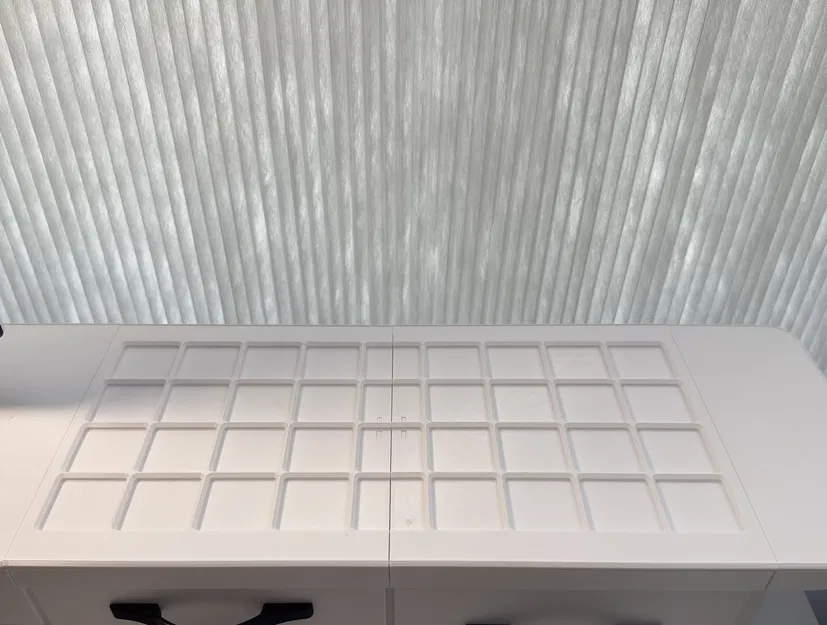 Tấm top Deskware nhúng Gridfinity 4x9 bắc ngang hai tấm - Image 1