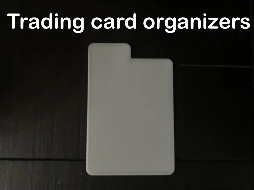 Khay sắp xếp thẻ sưu tầm (Trading card organizers) - Image 1