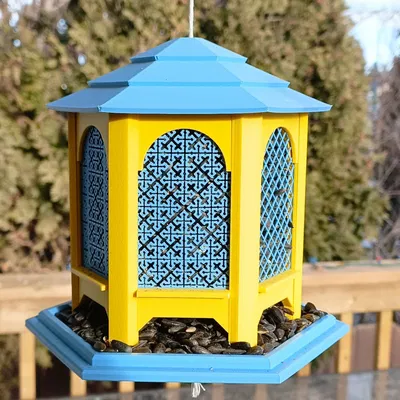 Máng ăn chim dạng Gazebo (Gazebo Bird Feeder)