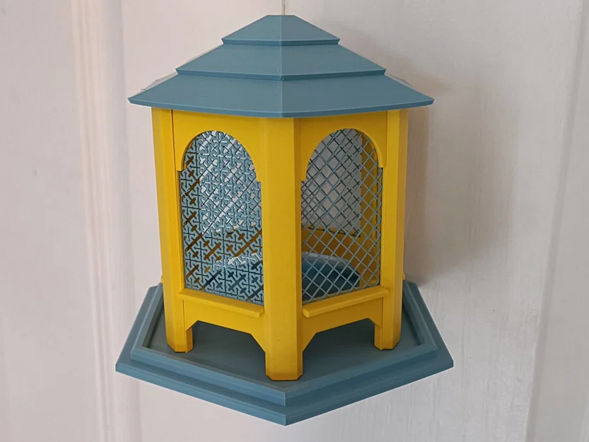 Máng ăn chim dạng Gazebo (Gazebo Bird Feeder) - Image 4
