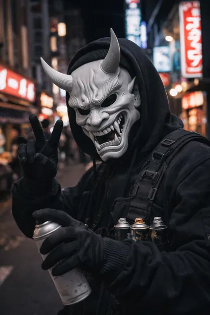 Mặt Nạ Oni (Oni Mask) - Image 1