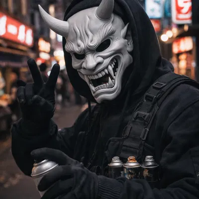 Mặt Nạ Oni (Oni Mask)