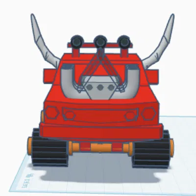 Monster Truck dẫn động 4 bánh (bánh xe hoạt động)