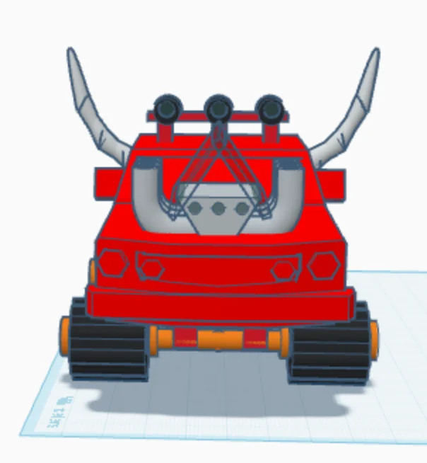 Monster Truck dẫn động 4 bánh (bánh xe hoạt động)