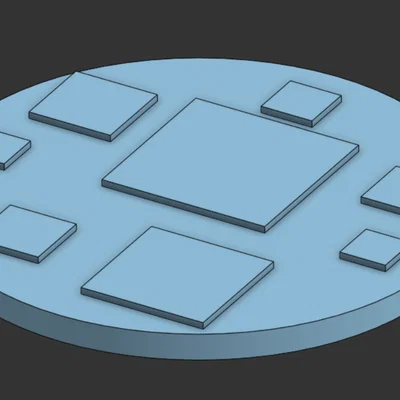 Miếng lót ly: poka square coaster