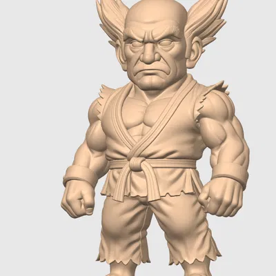 Mô hình 3D Heihachi Mishima (Tekken)