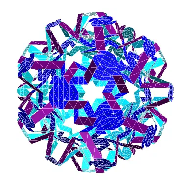 Bộ đầy đủ 92 Roelofs-Johnson Polyknots (complete set) - Image 11